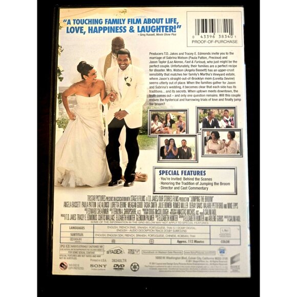 Jumping The Broom DVD - Romantic Comedy Movie - Picture 2 of 2